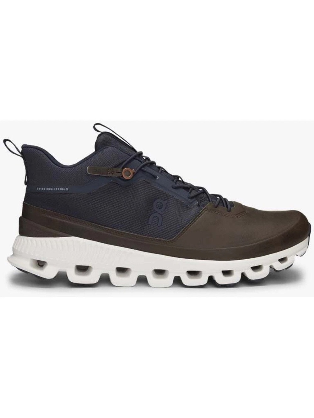 On Running Cloud Hi high-top lifestyle sneakers Specifically Ink / Brown SZ 12